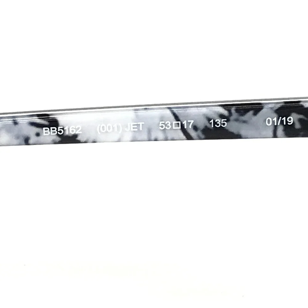 Bebe Eyeglasses Frames BB5162 001 Black White Gold Full Rim Floral 53-17-135